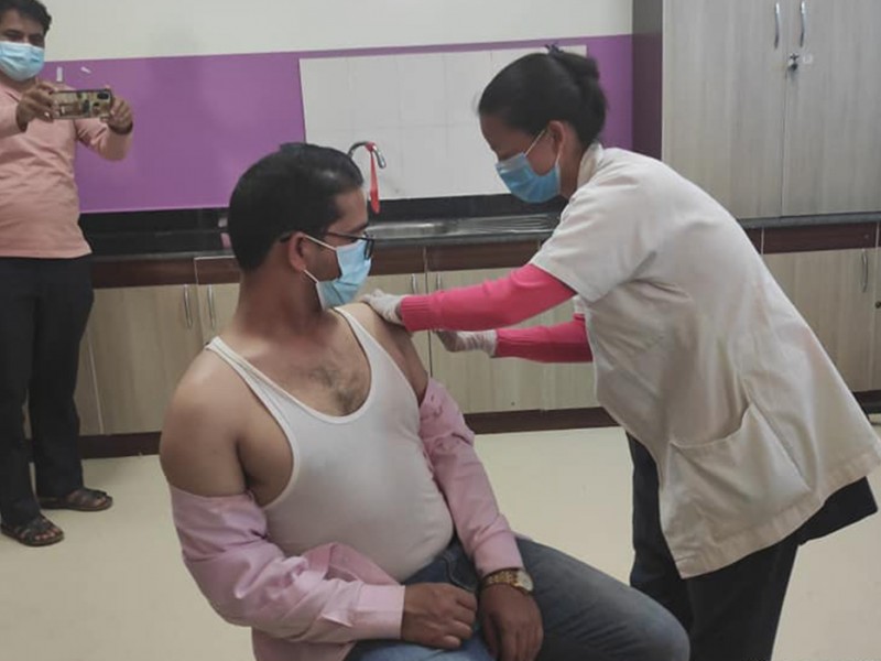 यी हुन कोरोना भाइरस विरुद्ध खोप लगाइने ११ खोप केन्द्र